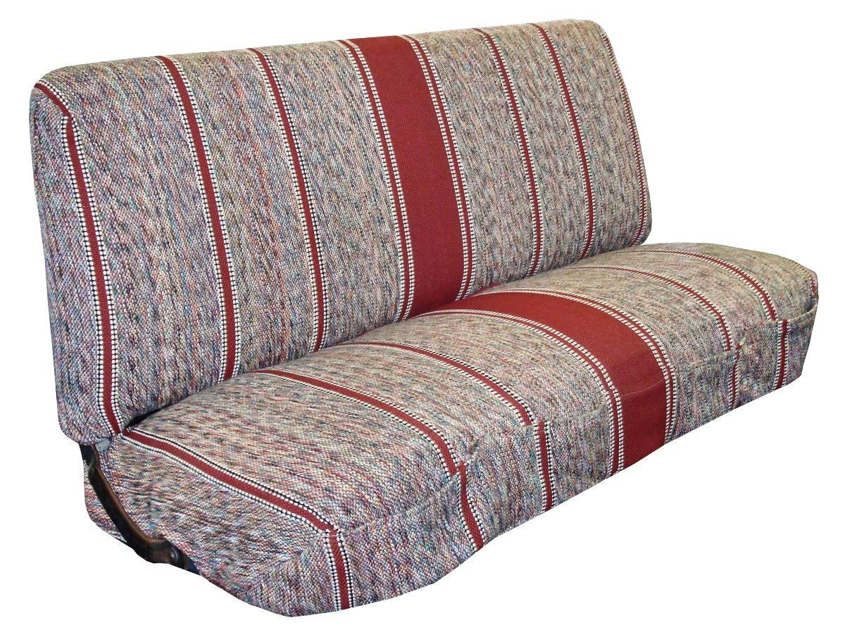 West Coast - Funda de asiento universal para sillín Baja de tamaño completo, Rojo