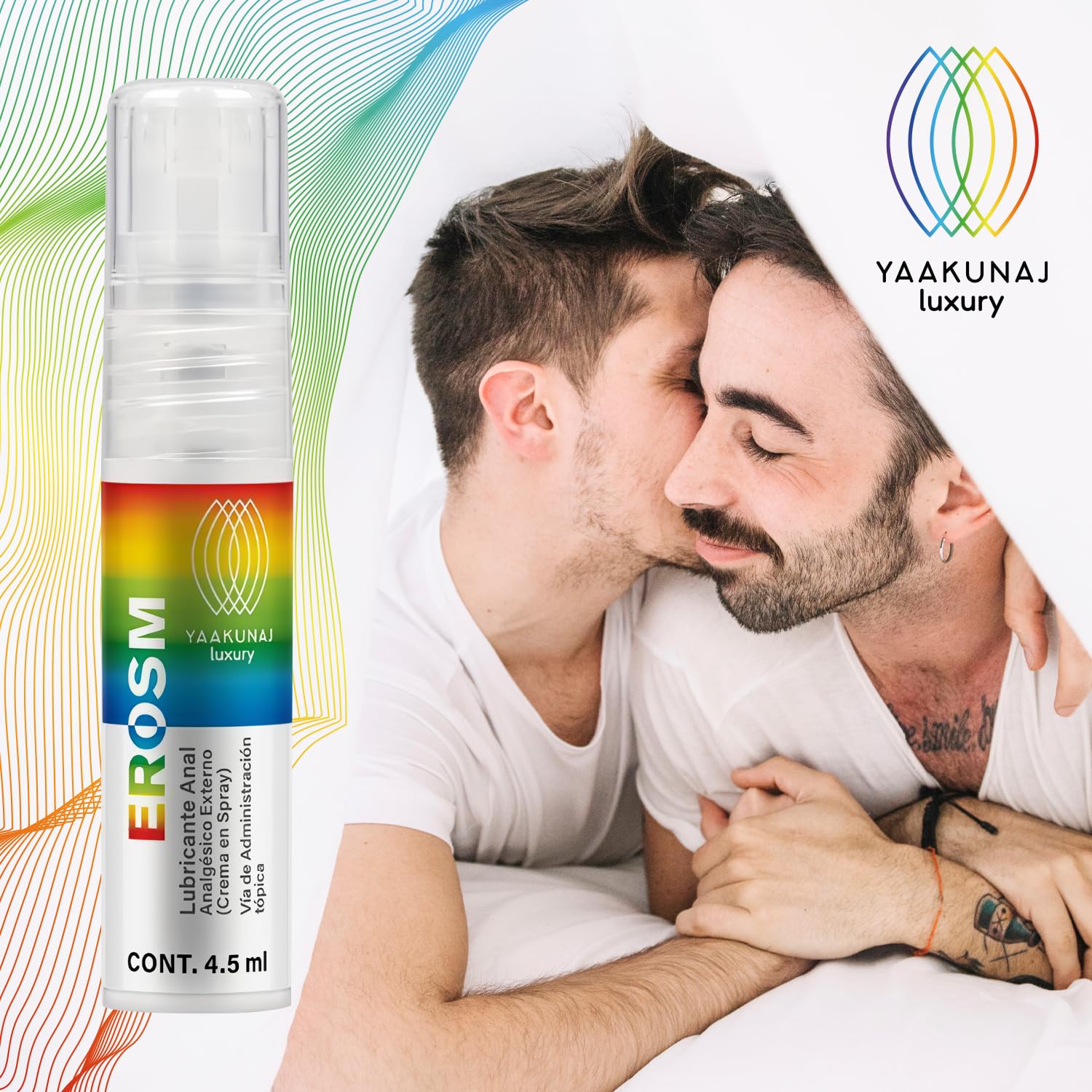 Lubricante Anal Yaakunaj Cereza Erosm Yaakunaj Luxury Pride 4.5ml