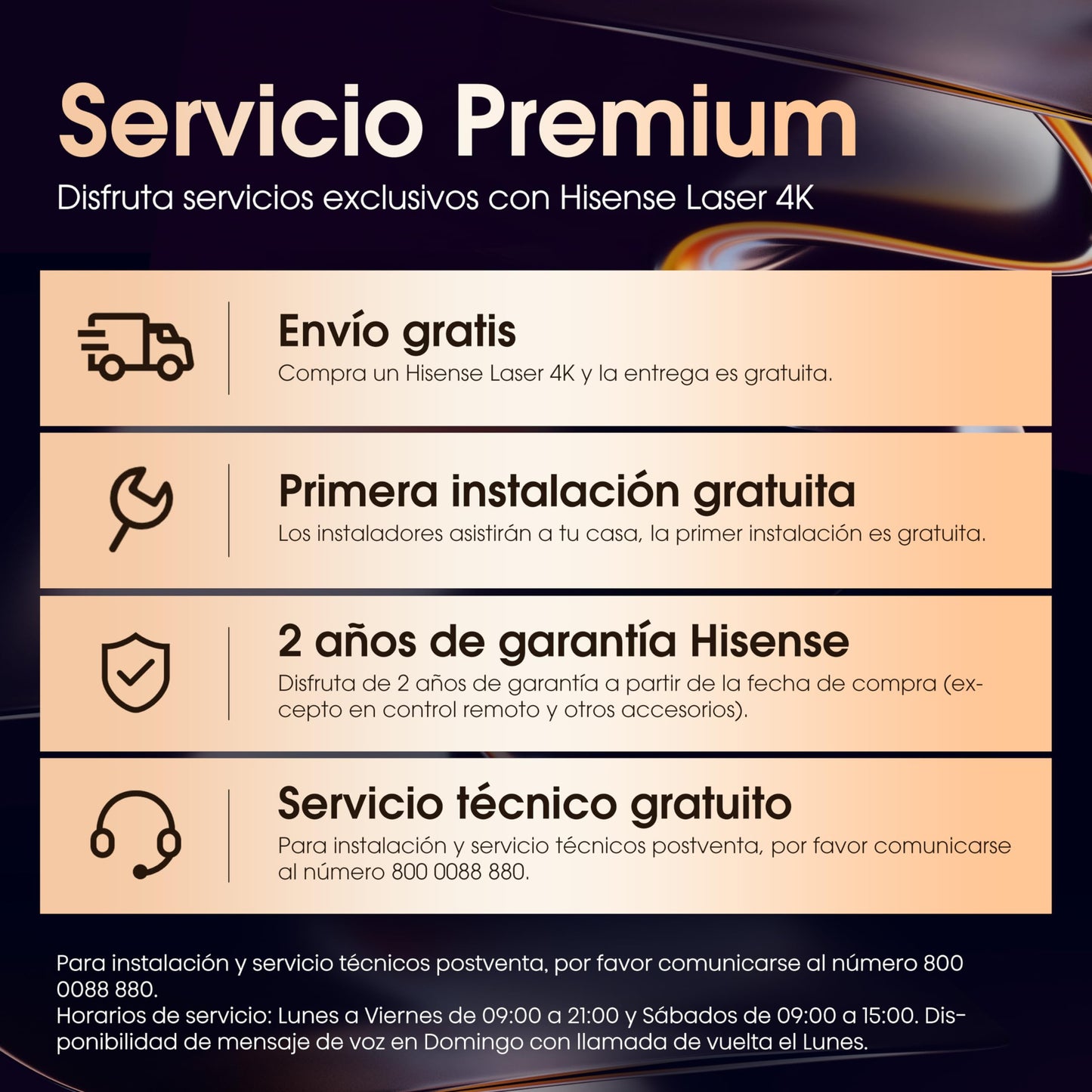 Hisense Laser 4K 100L5H Google TV. Proyector Smart de Tiro ultracorto + Pantalla de 100'' con tecnología ALR