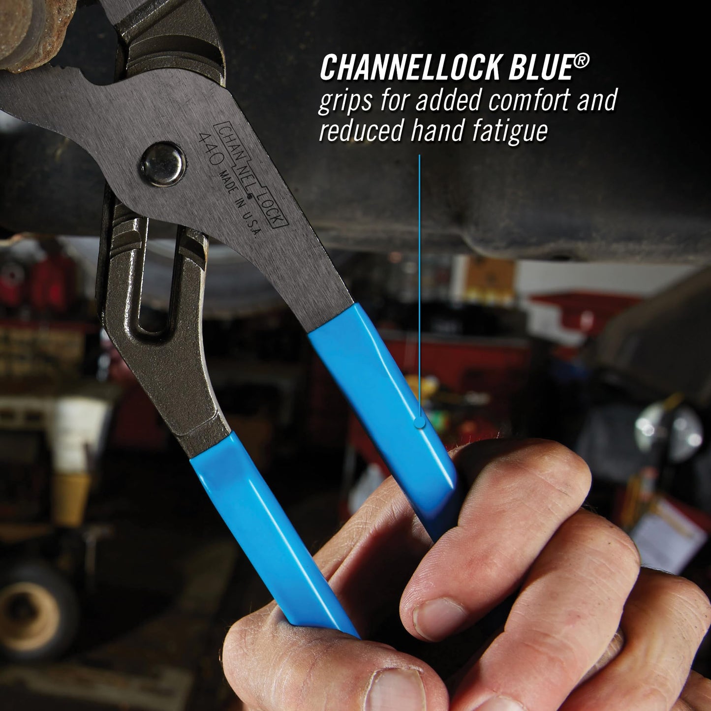 Pinza de Extensión Channellock 440 Mordaza Recta 12 Pulgadas