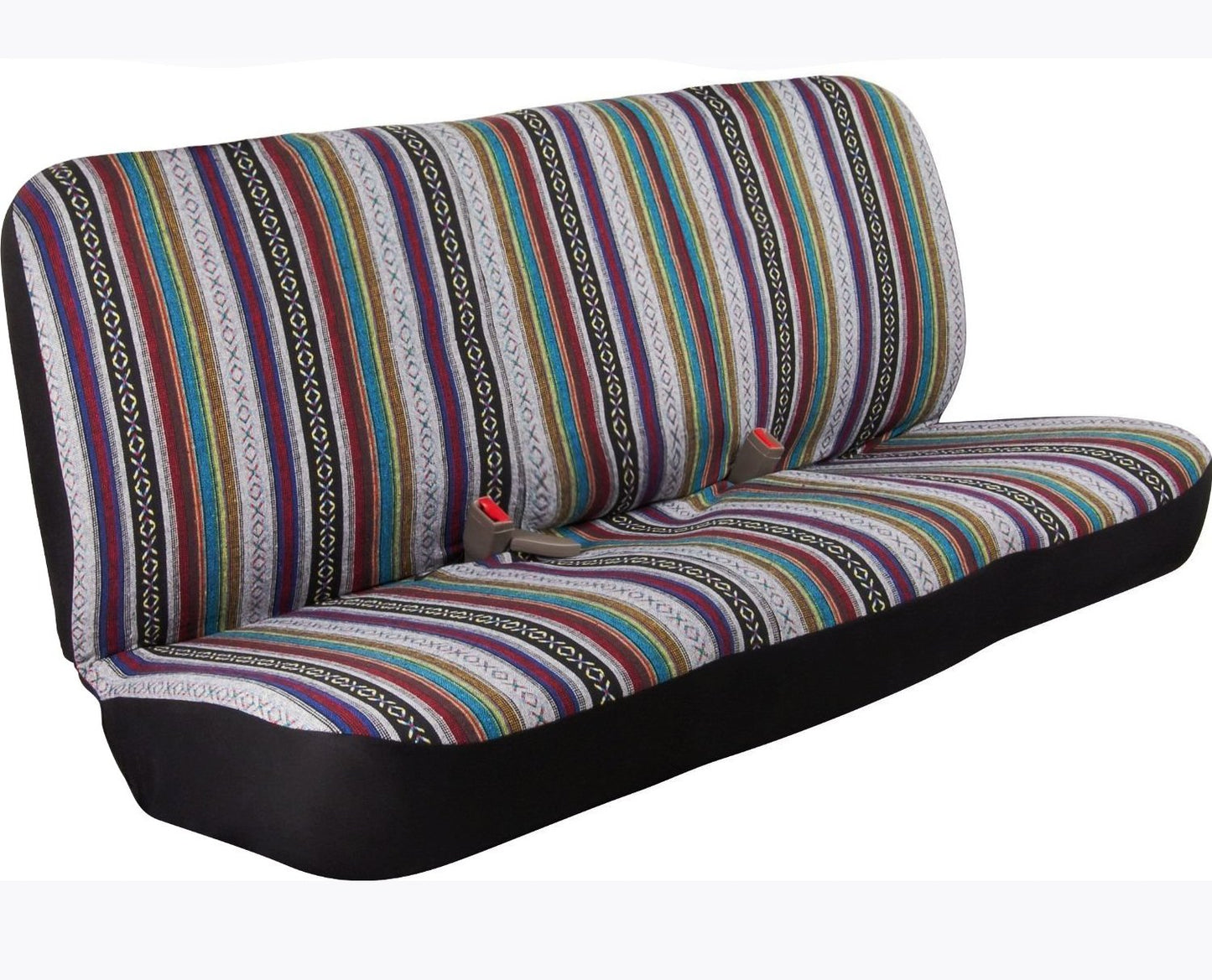 West Coast - Funda de asiento universal para sillín Baja de tamaño completo, color fantasía (National)