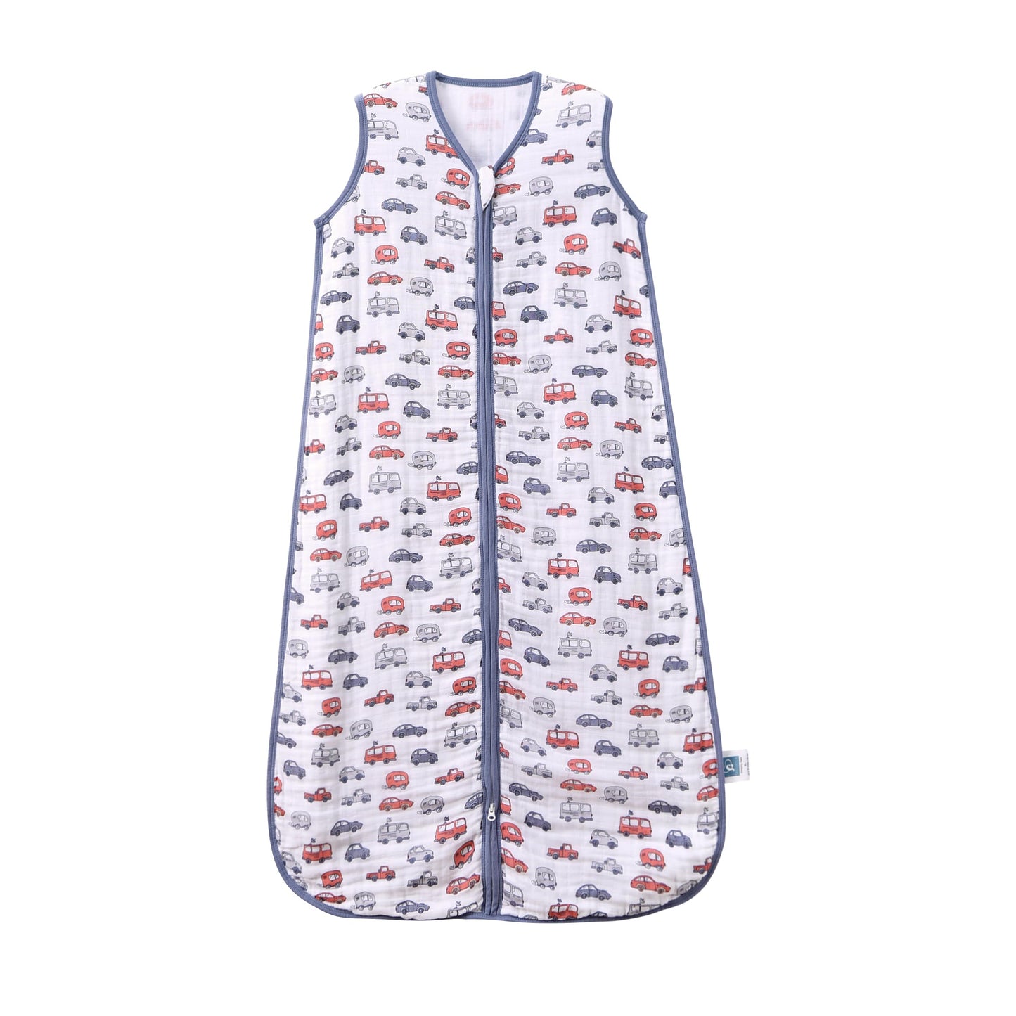 TADO MUSLIN - Saco de dormir para bebé de 6 a 12 meses, manta portátil para bebés, 100% algodón orgánico, cierre de 2 vías, YKK 0.5 TOG, sacos de dormir para niños pequeños