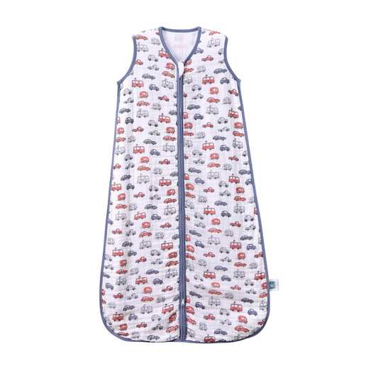 TADO MUSLIN - Saco de dormir para bebé de 6 a 12 meses, manta portátil para bebés, 100% algodón orgánico, cierre de 2 vías, YKK 0.5 TOG, sacos de dormir para niños pequeños