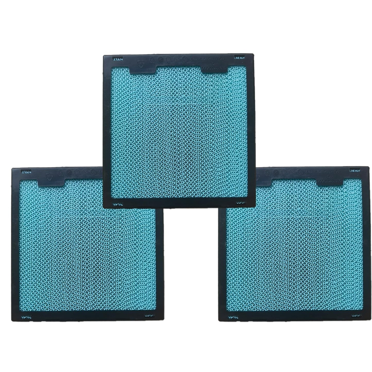 Greenafil - Paquete de 3 filtros de polvo serie H compatible con proyector Christie D12HD-H/D12WU-H, número de pieza 003-005241-XX