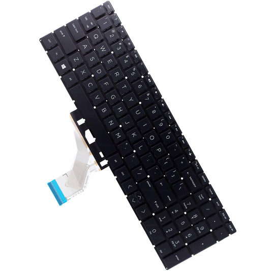 Teclado Deal4GO Negro Repuesto para HP 15-DY 15-CS 15-EF 15-EC 17-by 17-BS 15s-DY 15s-DU 15-CX 17-CA 15-DA 250 255 256 258 G6