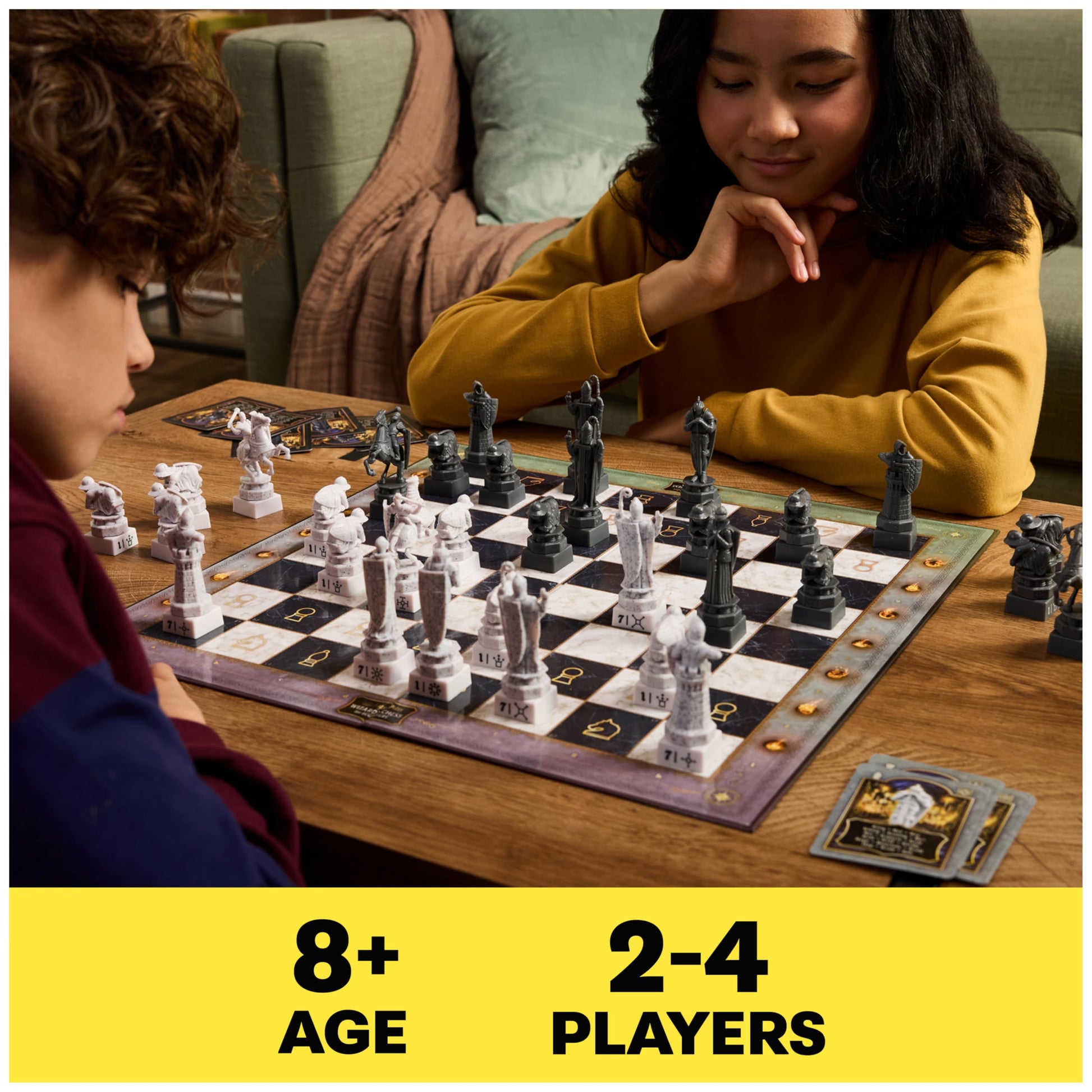 Juego de Ajedrez Spin Master Mundo Mágico de Harry Potter para Niños y Principiantes