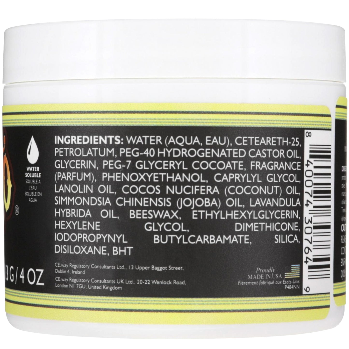 Suavecito Pomada Híbrida Pomada para El Cabello para Hombres - Fijación Media Fórmula Híbrida de Agua y Aceite de Alto Brillo - Retrabajable - Fácil de Lavar - Fijación Todo El Día 113g