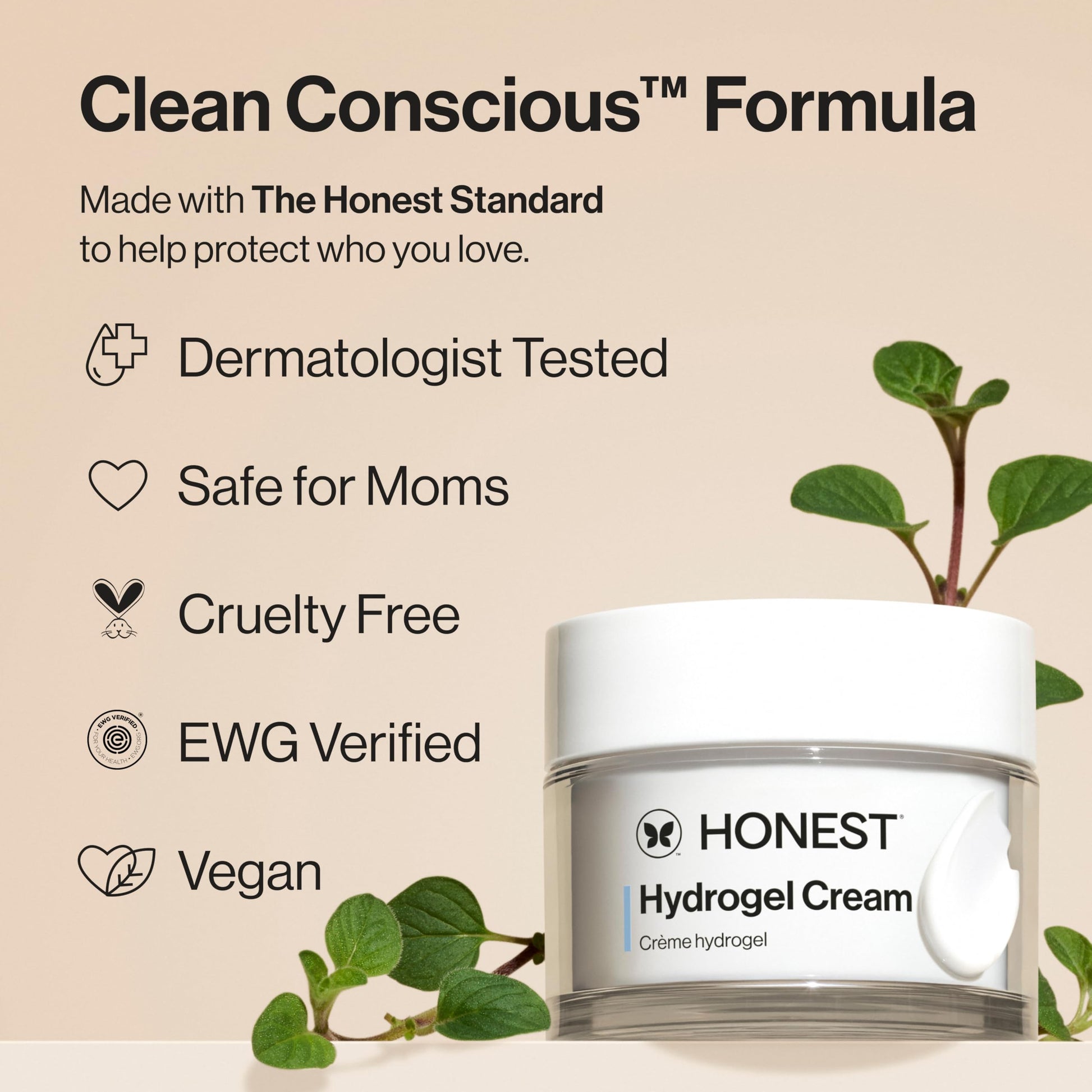 The Honest Company Hydrogel cream