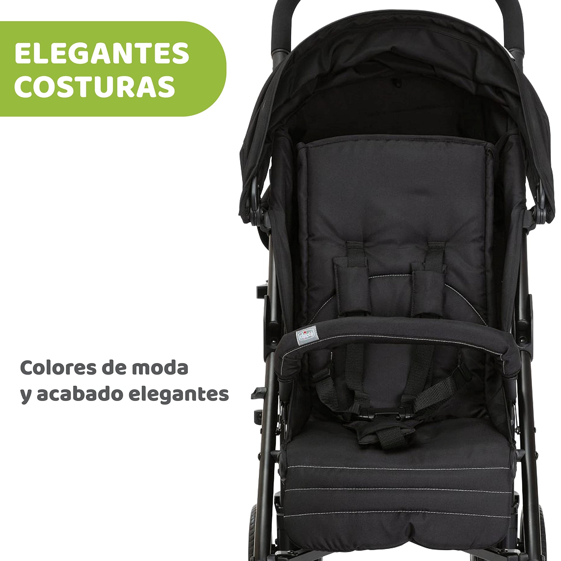 Chicco Carriola ligera LiteWay 4 Negra
