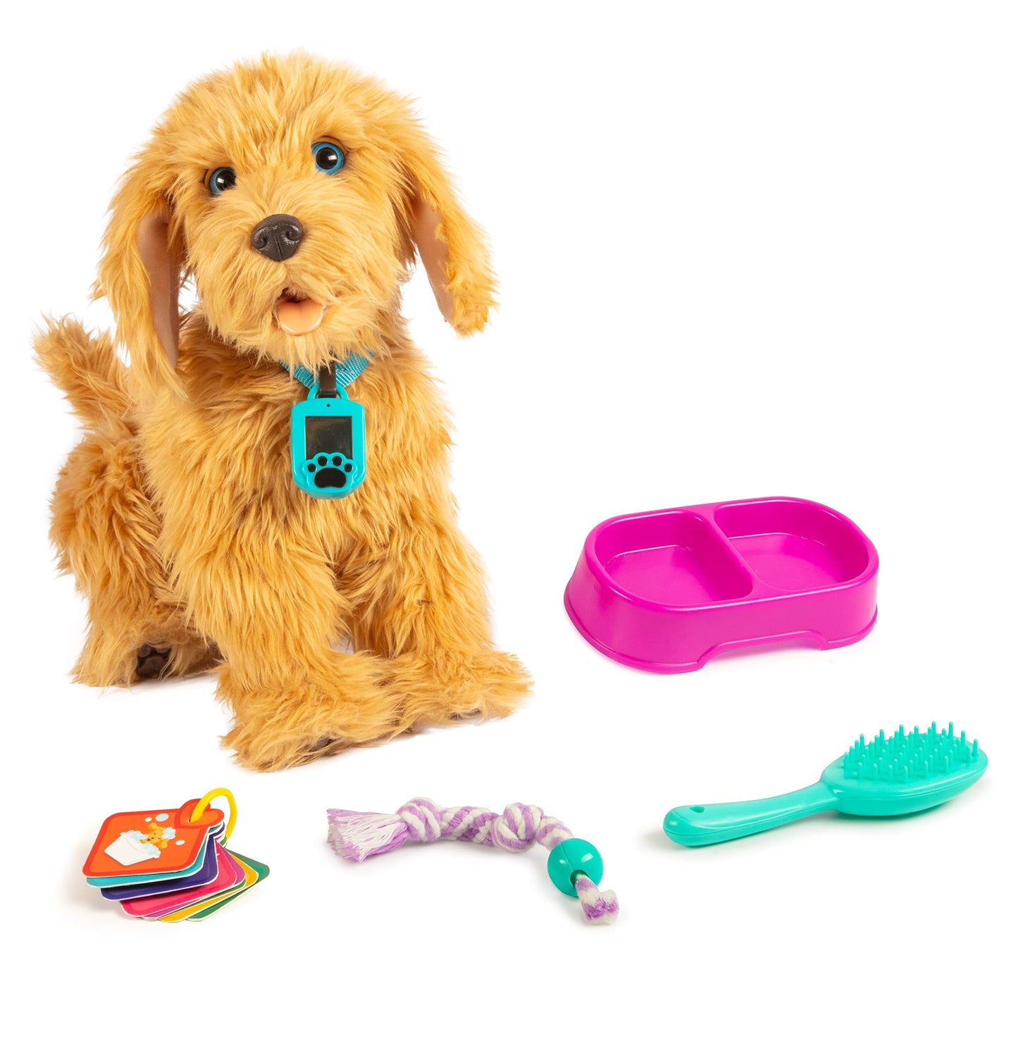 Labradoodle Interactivo My Fuzzy Friends Sky Rocket Moji