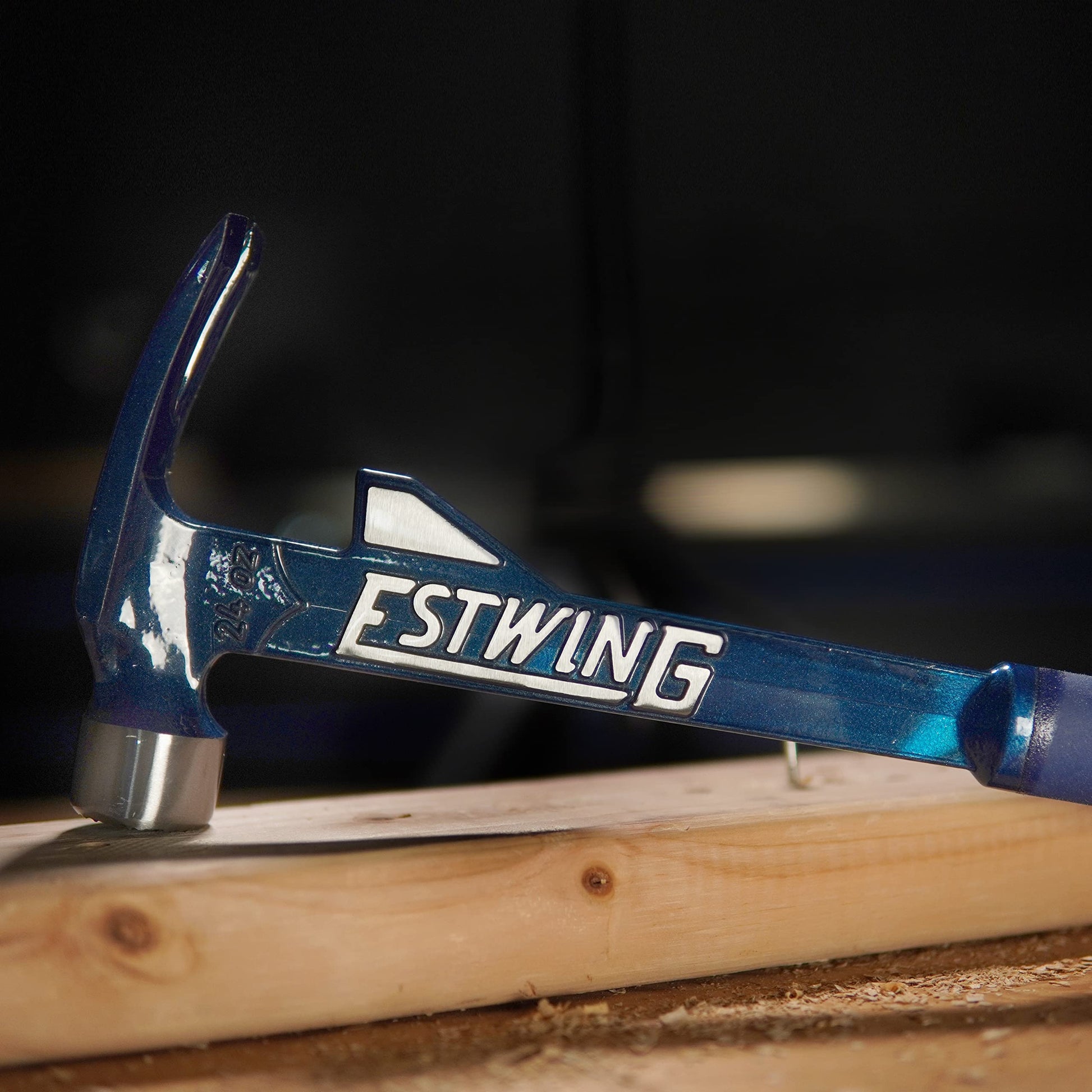 Martillo Estwing E6-24TM Milled Face 24 Onzas Mango de Vinilo para Reducción de Impacto