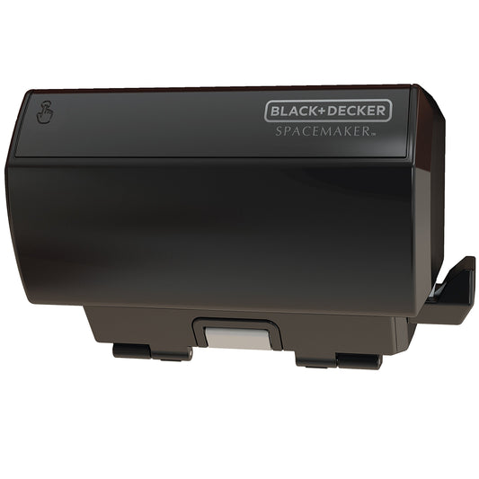 BLACK+DECKER CO100B SpaceMaker - Abrelatas multiusos, color negro