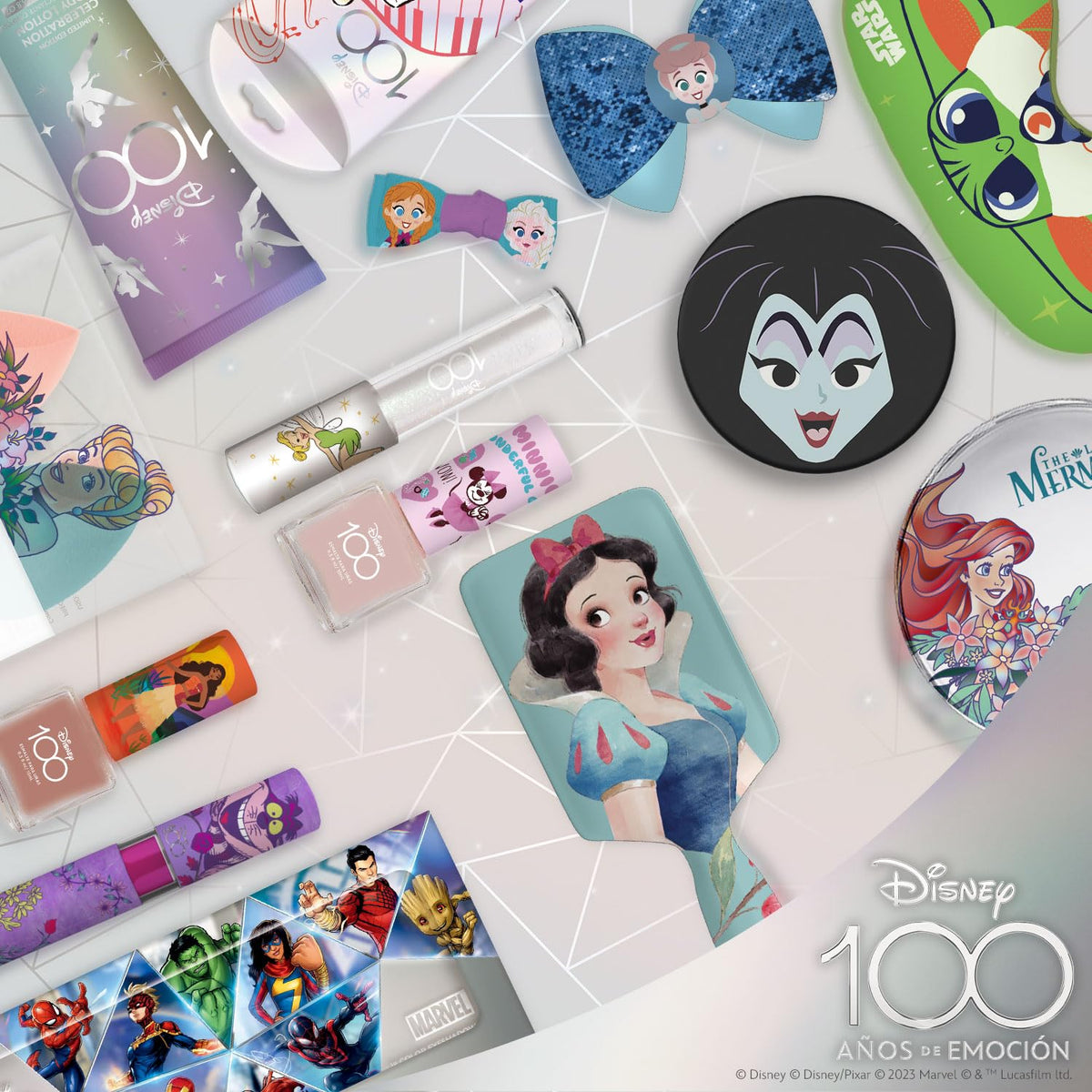 Disney Set 4 Labiales Mate 'Princesas Clásicas': Cobertura Media | Larga Duración y Colores Cálidos para un Look Duradero