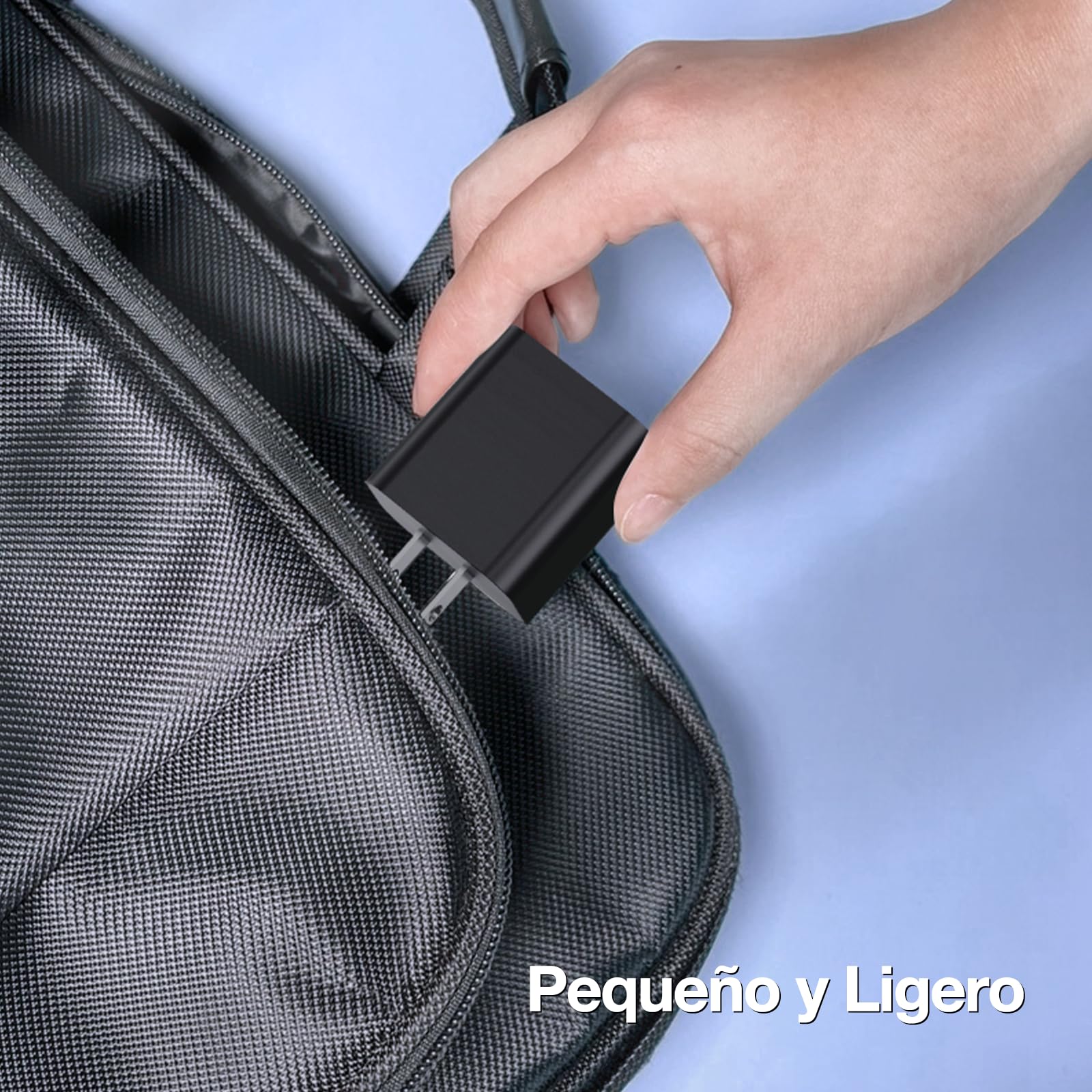 1 Hora Cargador Tipo C, PD 20W Cargador Carga Rápida, con Cable USB C a C 1M 3A, Compatible con IP15, Galaxy S23/22/21 Ultra/Note10/S20 Ultra/S10/S9/S8, Motorola, Negro