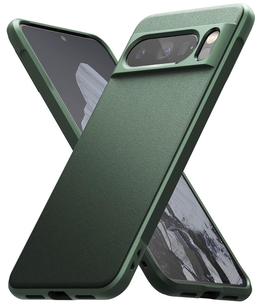 Funda Google Pixel 8 Pro Ringke Onyx Verde Oscuro Anti Huella y Antideslizante con Protección Adicional