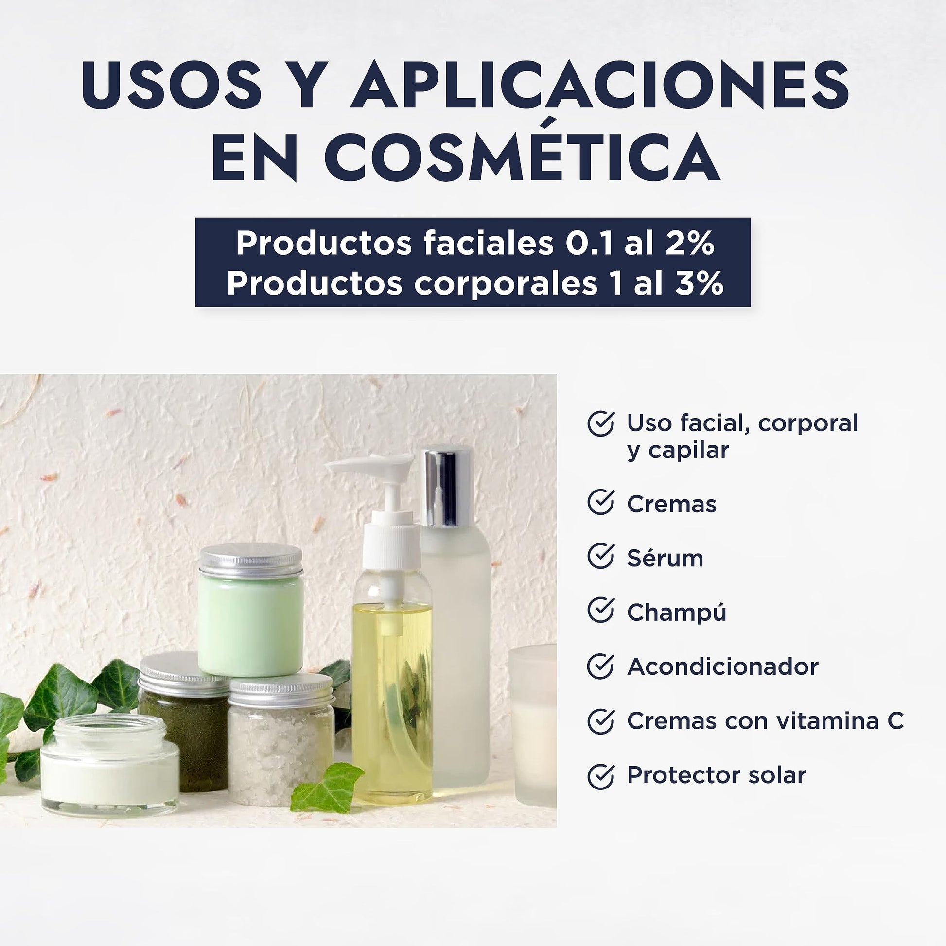 HEBBE - Kit para Preparar Ácido Hialurónico | Set Completo | Hidratación y Rejuvenecimiento | Ideal para DIY Cosmética | Ingredientes de Alta Calidad y Pureza.
