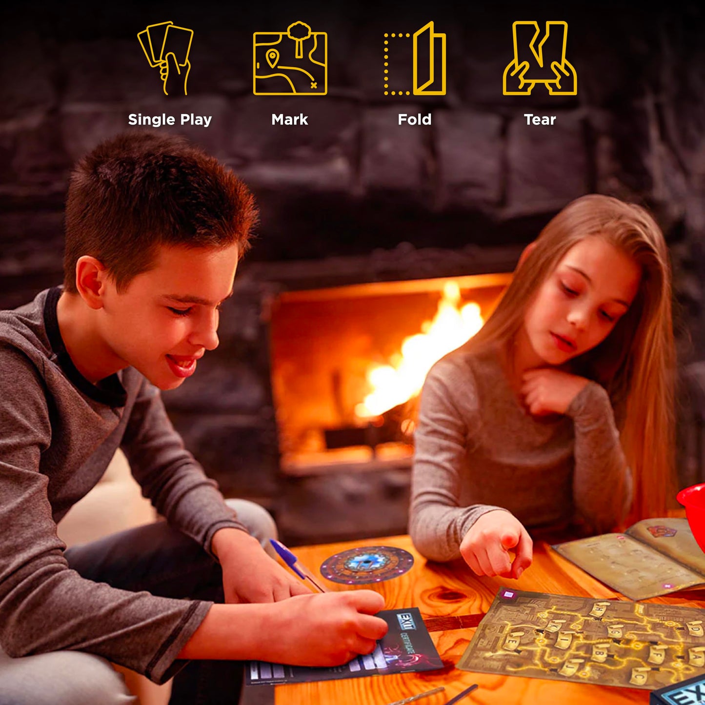Juego de Escape Exit The Game Academia Mágica cooperativo para Más de 1 Jugador