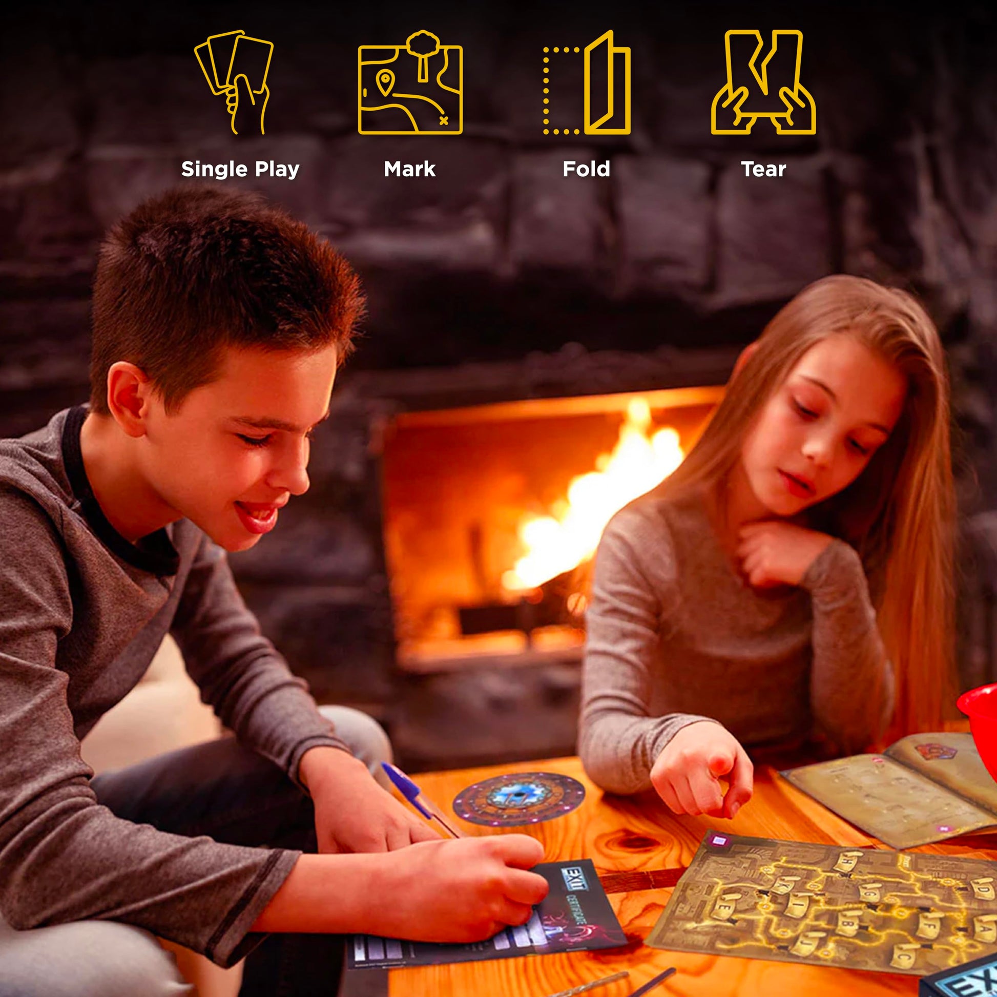Juego de Escape Exit The Game Academia Mágica cooperativo para Más de 1 Jugador