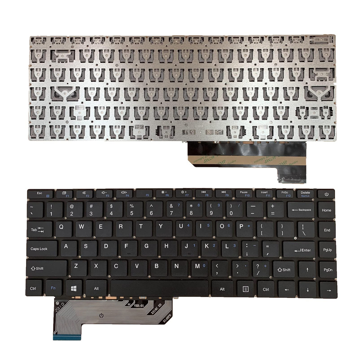 Teclado de Repuesto para Portátil Siakoocty Gateway Ultra Slim 14.1