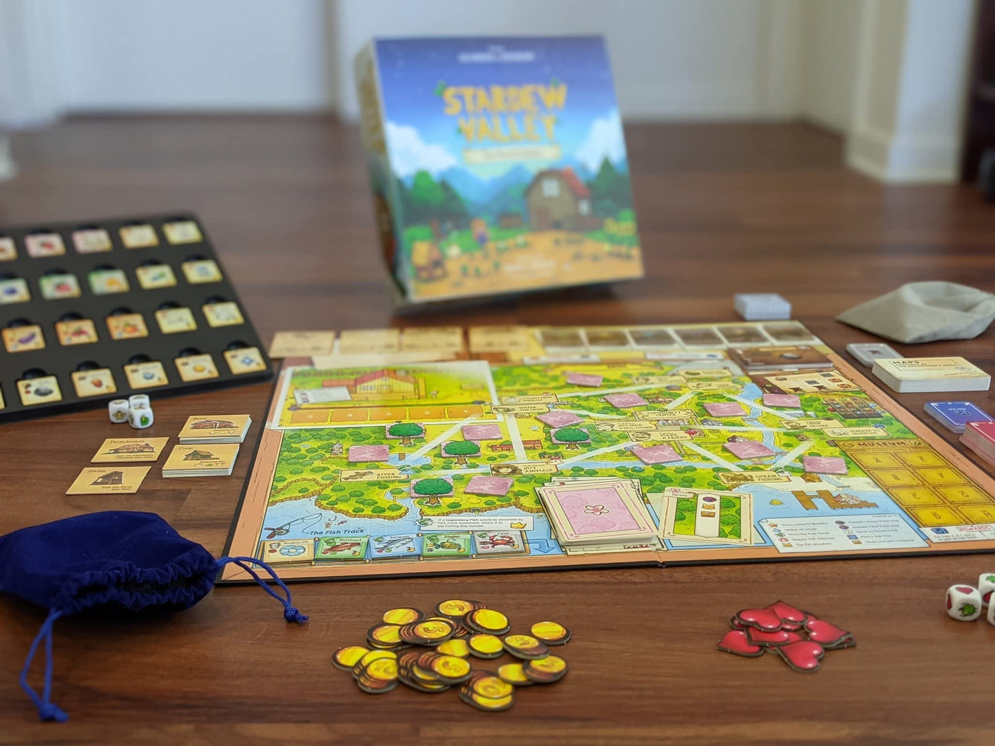Juego de Mesa Stardew Valley Cooperativo de Agricultura y Amistad