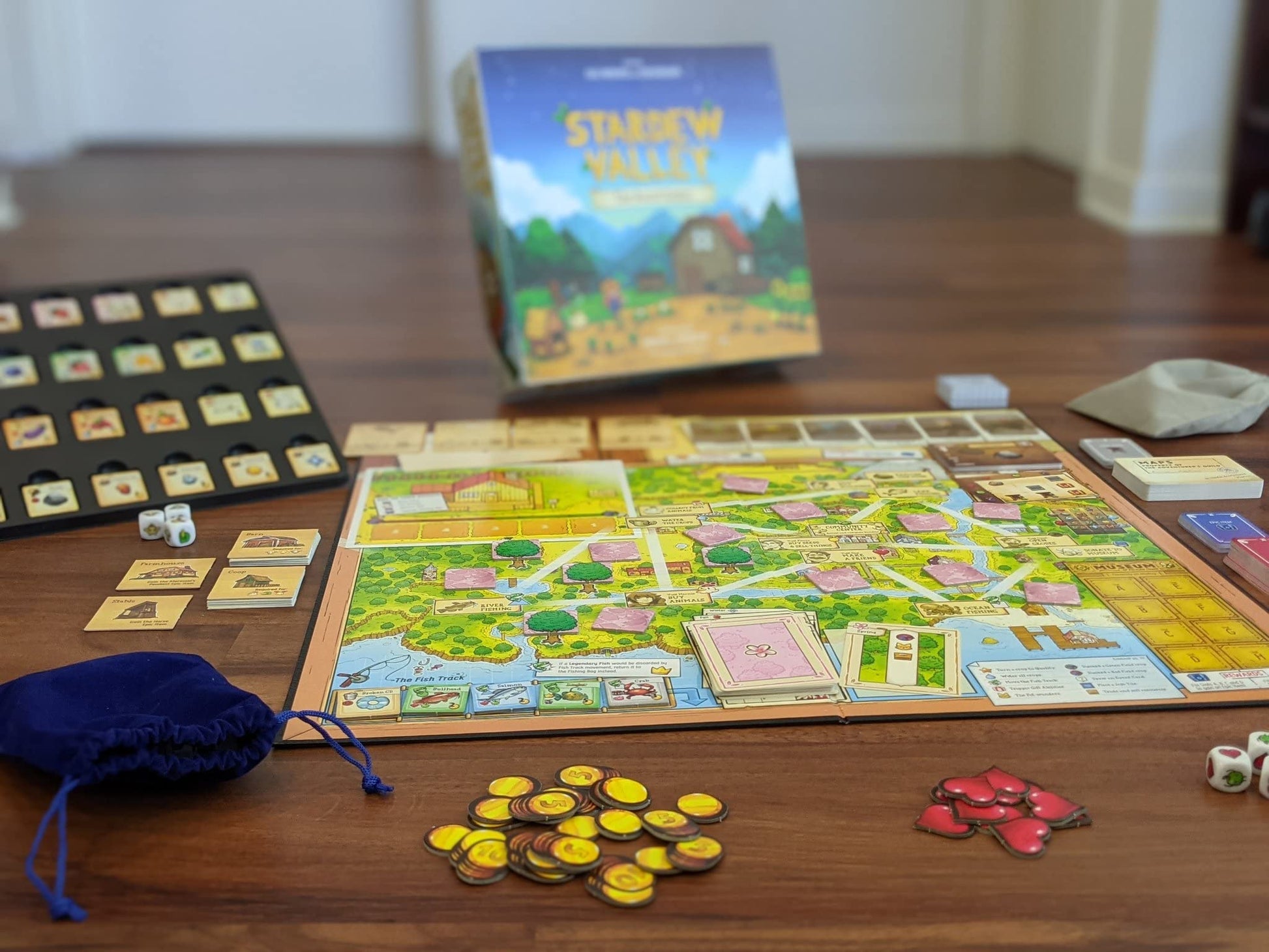 Juego de Mesa Stardew Valley Cooperativo de Agricultura y Amistad