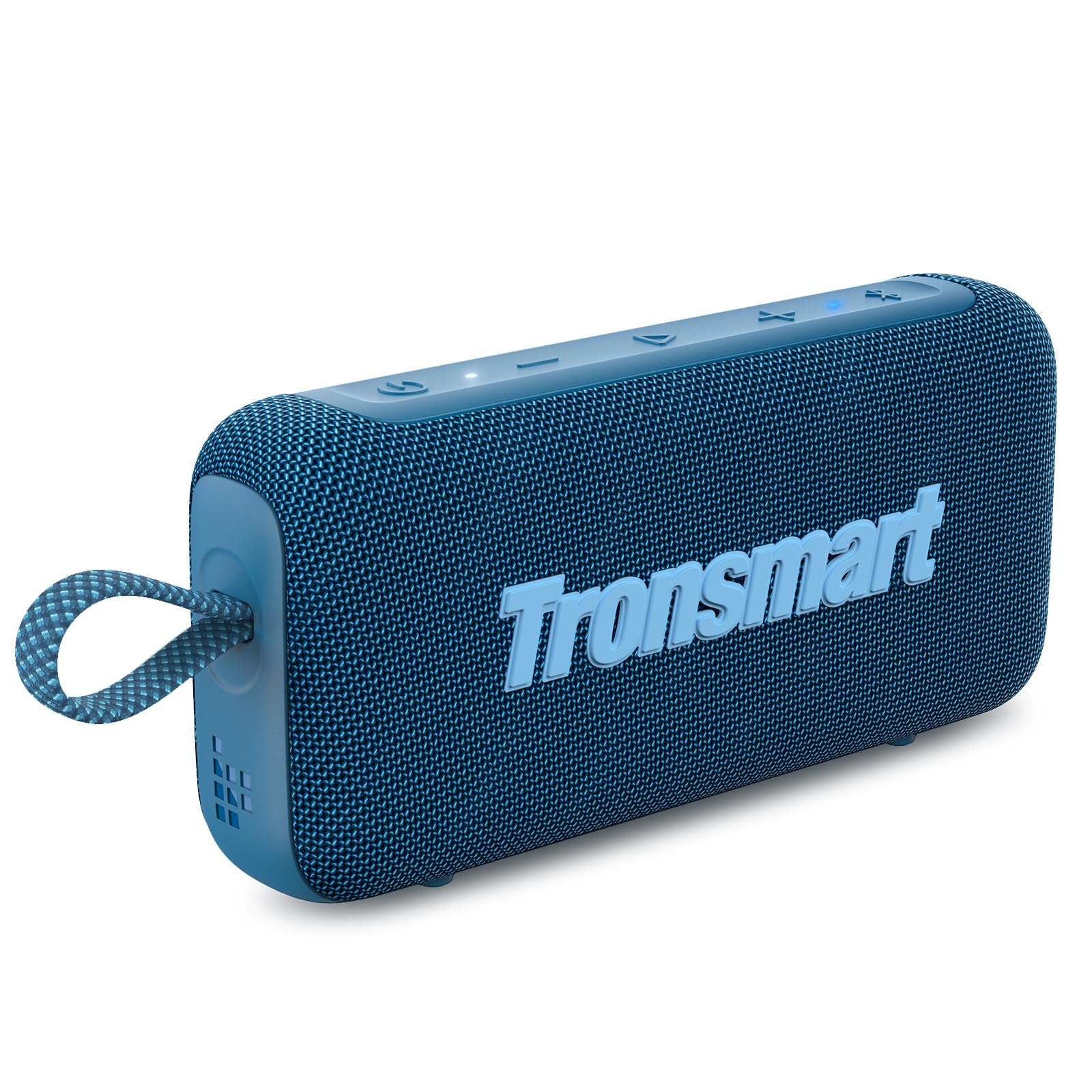 Tronsmart Trip 2 Bocina Bluetooth portátil para Exteriores, Llamadas Manos Libres a través del micrófono Integrado, Resistente al Agua IPX7, Ecualizador Personalizable (Azul)