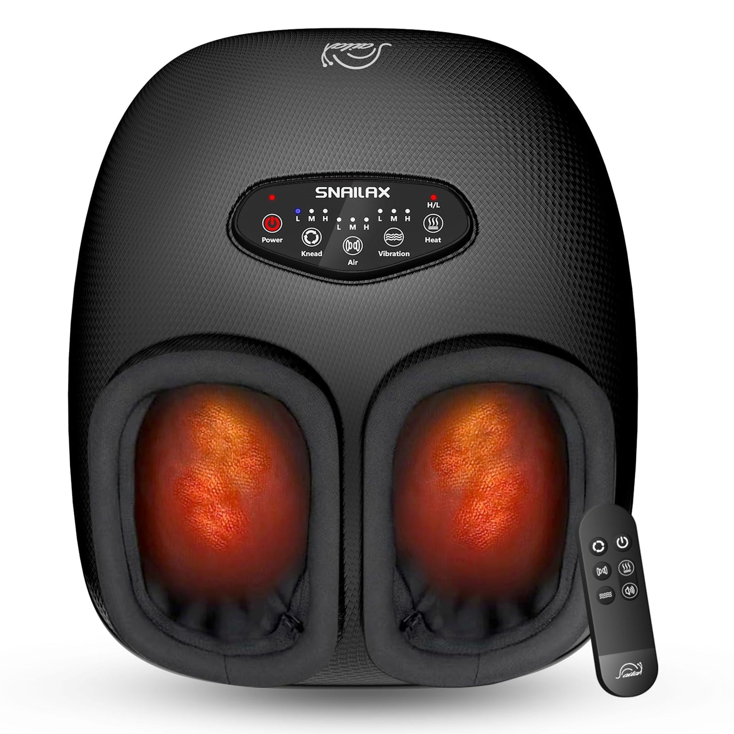 Masajeador de Pies Shiatsu Snailax con Calor para Hombre y Mujer