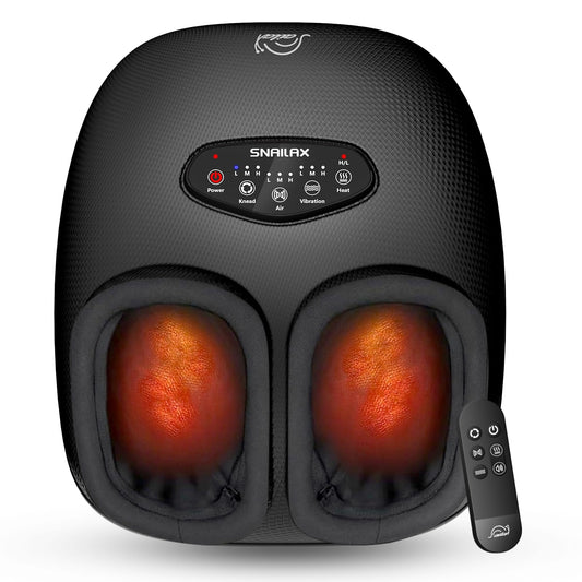 Masajeador de Pies Shiatsu Snailax con Calor para Hombre y Mujer