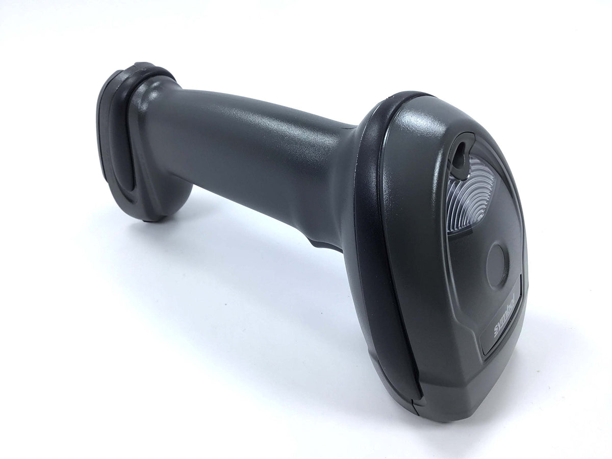 Escáner de Código de Barras Inalámbrico Zebra Cebra Con Soporte y Cable USB Resistente