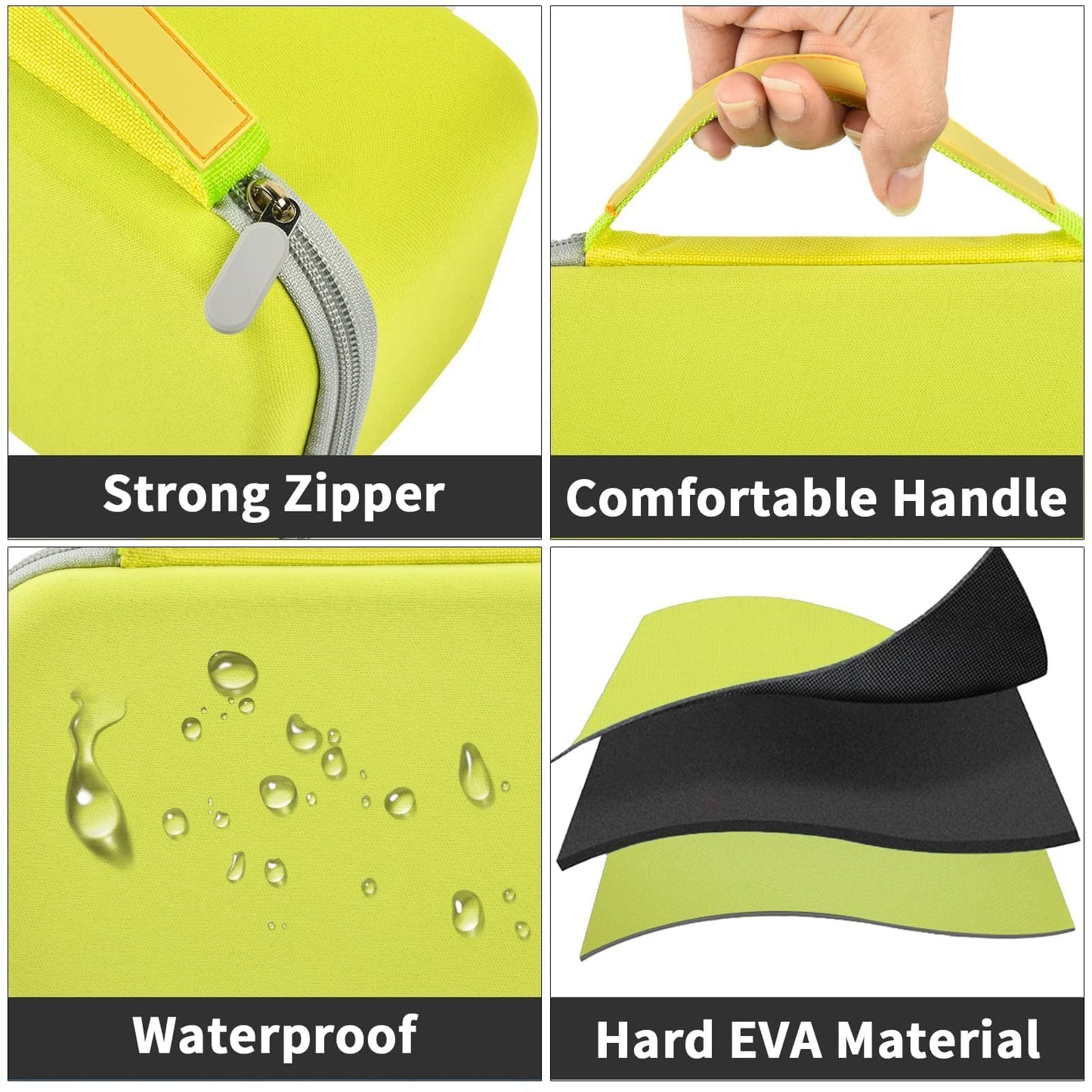 Funda compatible con Newbealer/para Sunbeam Hot-2-Trot/para Oliso M3Pro M2 Mini plancha de viaje para costura, soporte de transporte para pequeñas planchas de acolchado de artesanía con resto de vapor