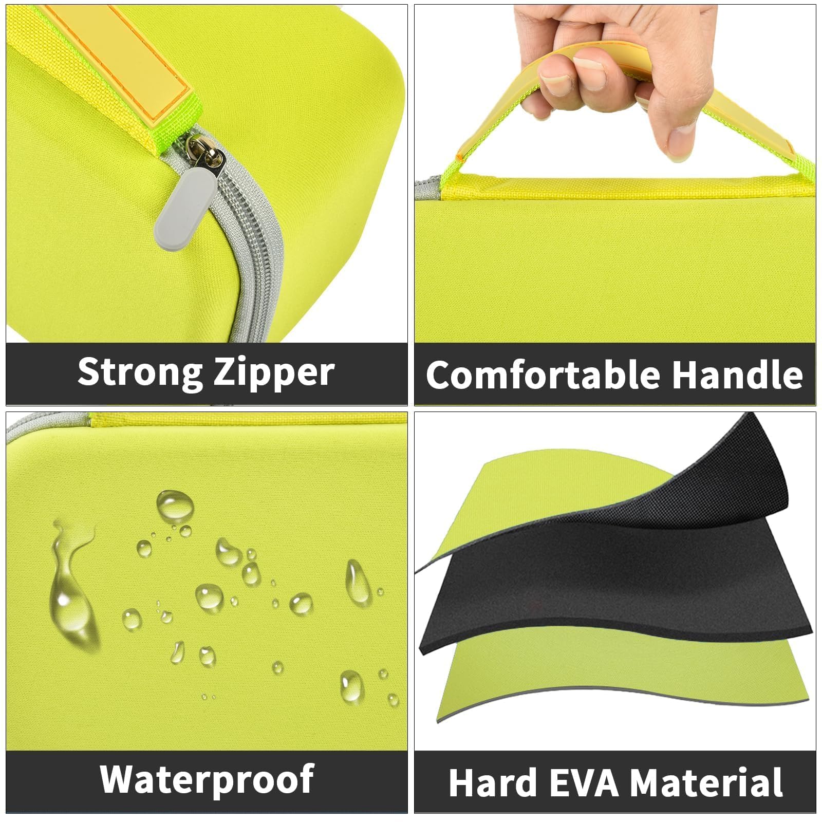 Funda compatible con Newbealer/para Sunbeam Hot-2-Trot/para Oliso M3Pro M2 Mini plancha de viaje para costura, soporte de transporte para pequeñas planchas de acolchado de artesanía con resto de vapor