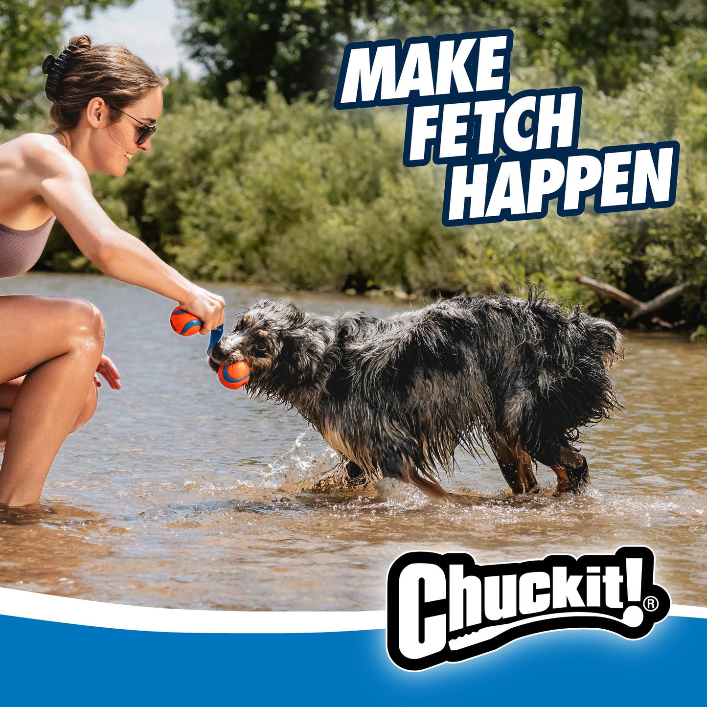 Chuckit! Ultra Duo Dog Tug Toy, Medium