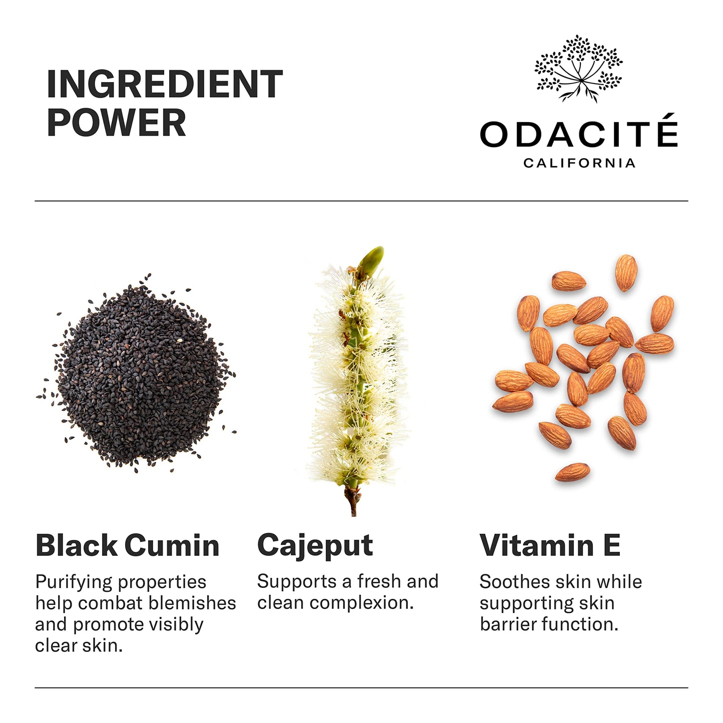 OdacitÃ | Bl+C Pimples Facial Serum Concentrate | Black Cumin & Cajeput | Achieve Blemish-Free Skin | For Oily & Acne-Prone Skin | Natural, Vegan & Cruelty-Free | 5ml