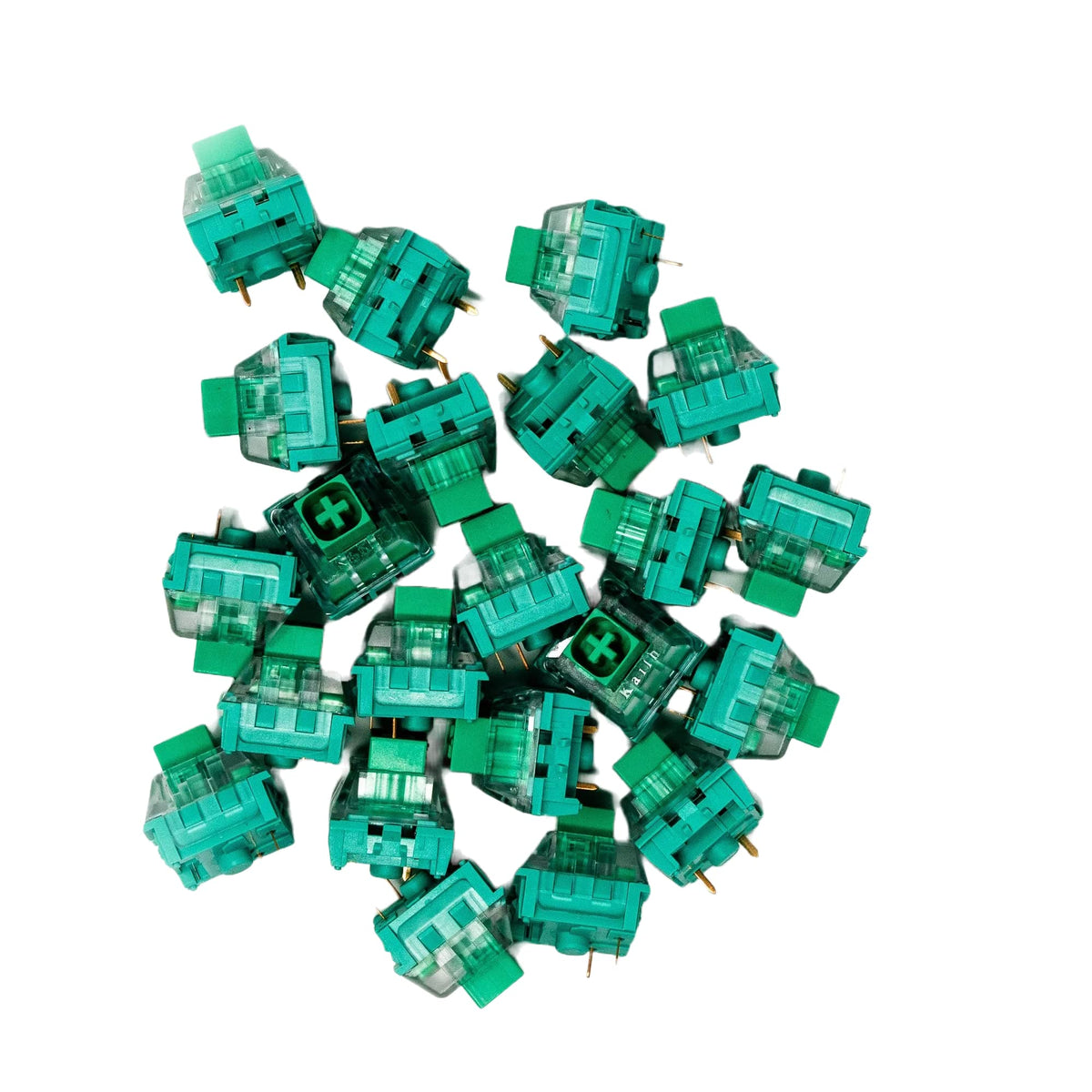 Switches Mecánicos para Teclados Kailh Box Glazed Green para Juegos