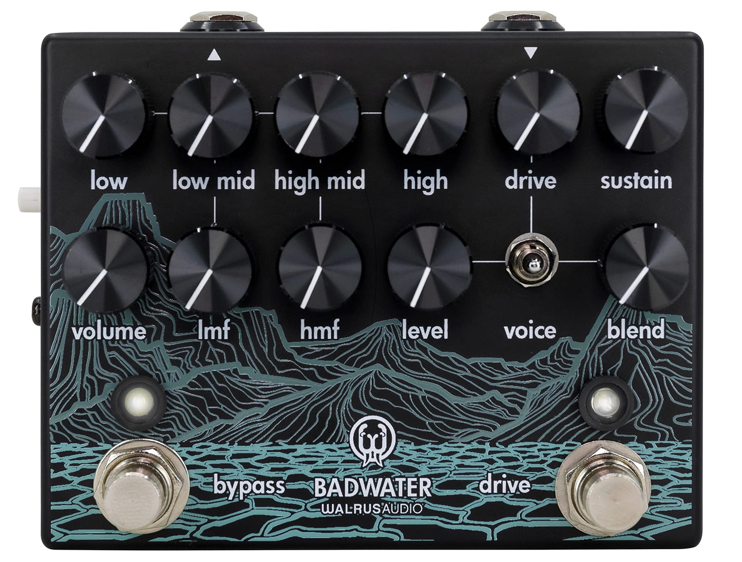 Preamplificador de Bajo Walrus Audio Badwater DI