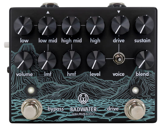 Preamplificador de Bajo Walrus Audio Badwater DI