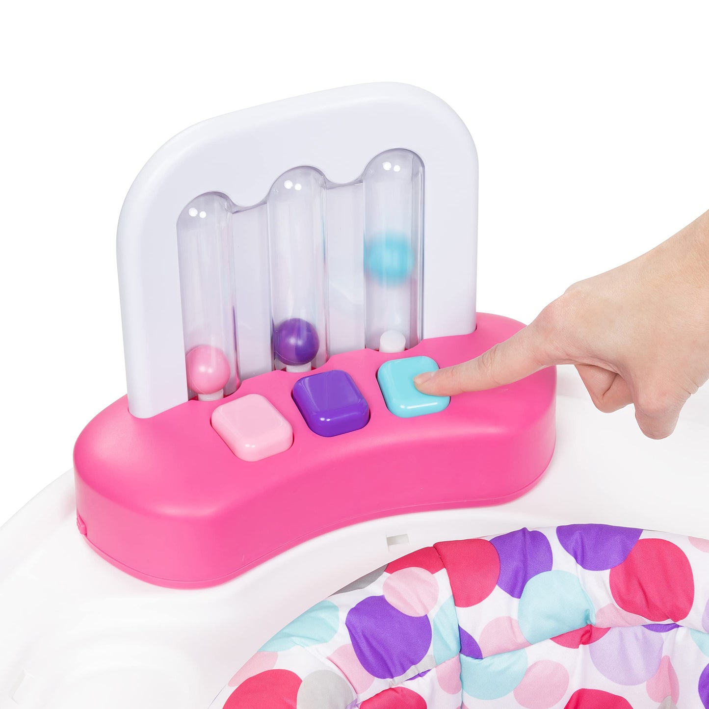 Centro de Actividades 3 en 1 Smart Steps Rosa Princesa con Juguetes de Aprendizaje STEM