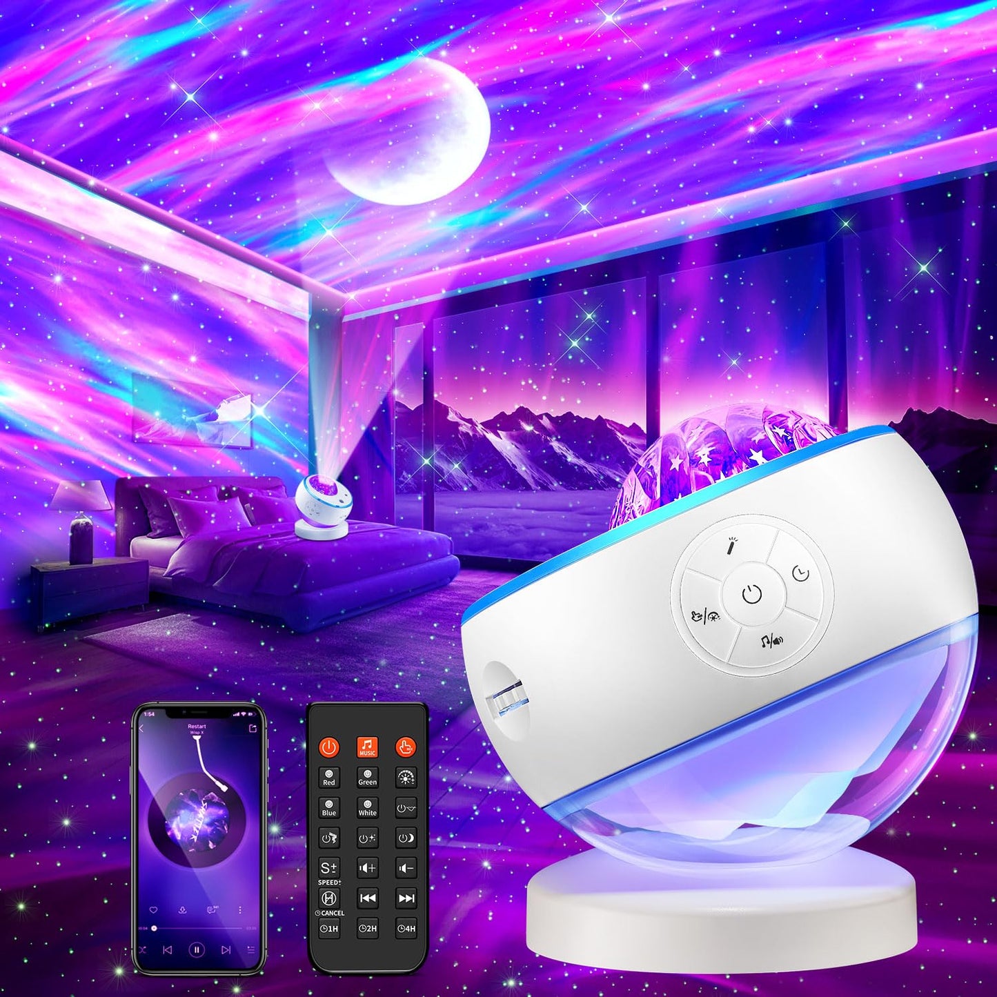 PIKOY Proyector de luces nocturnas