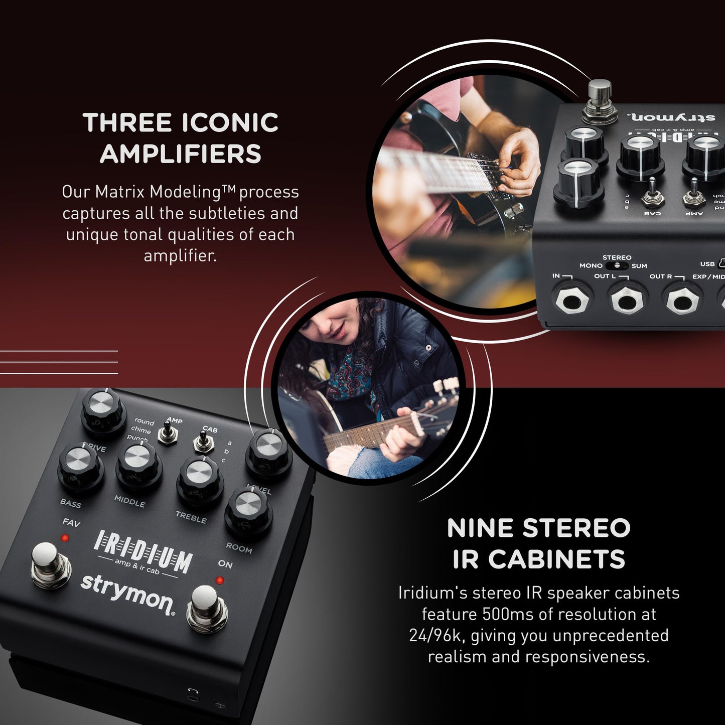 Pedal de Guitarra Strymon para Eléctrica y Acústica