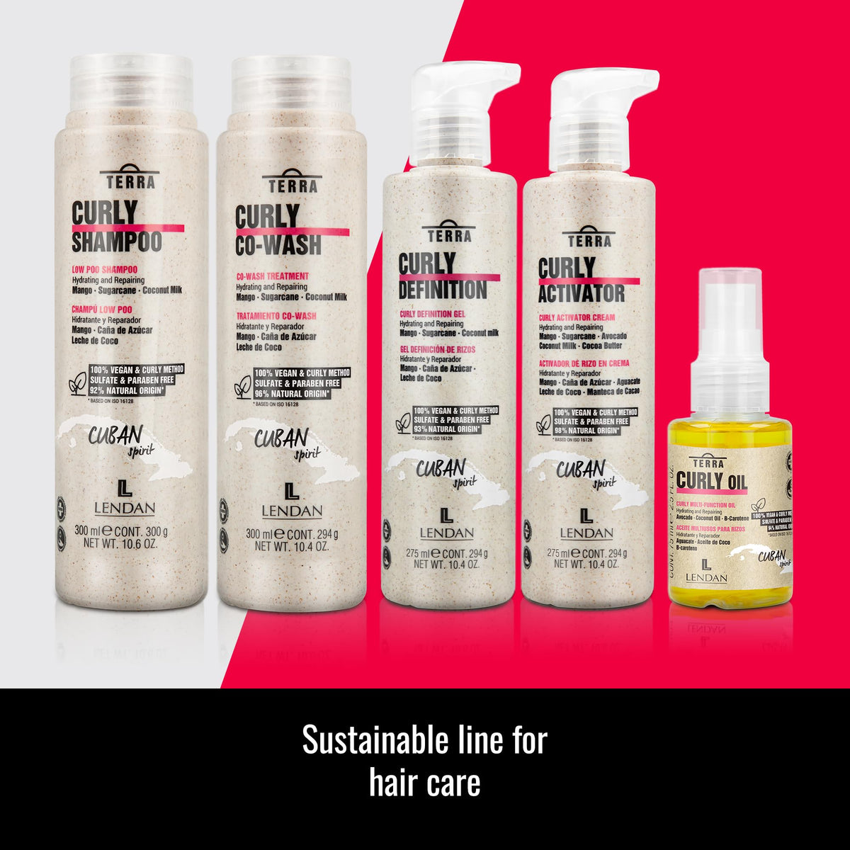 Lendan Terra Curly Definition 275ml Gel para definicion de rizos