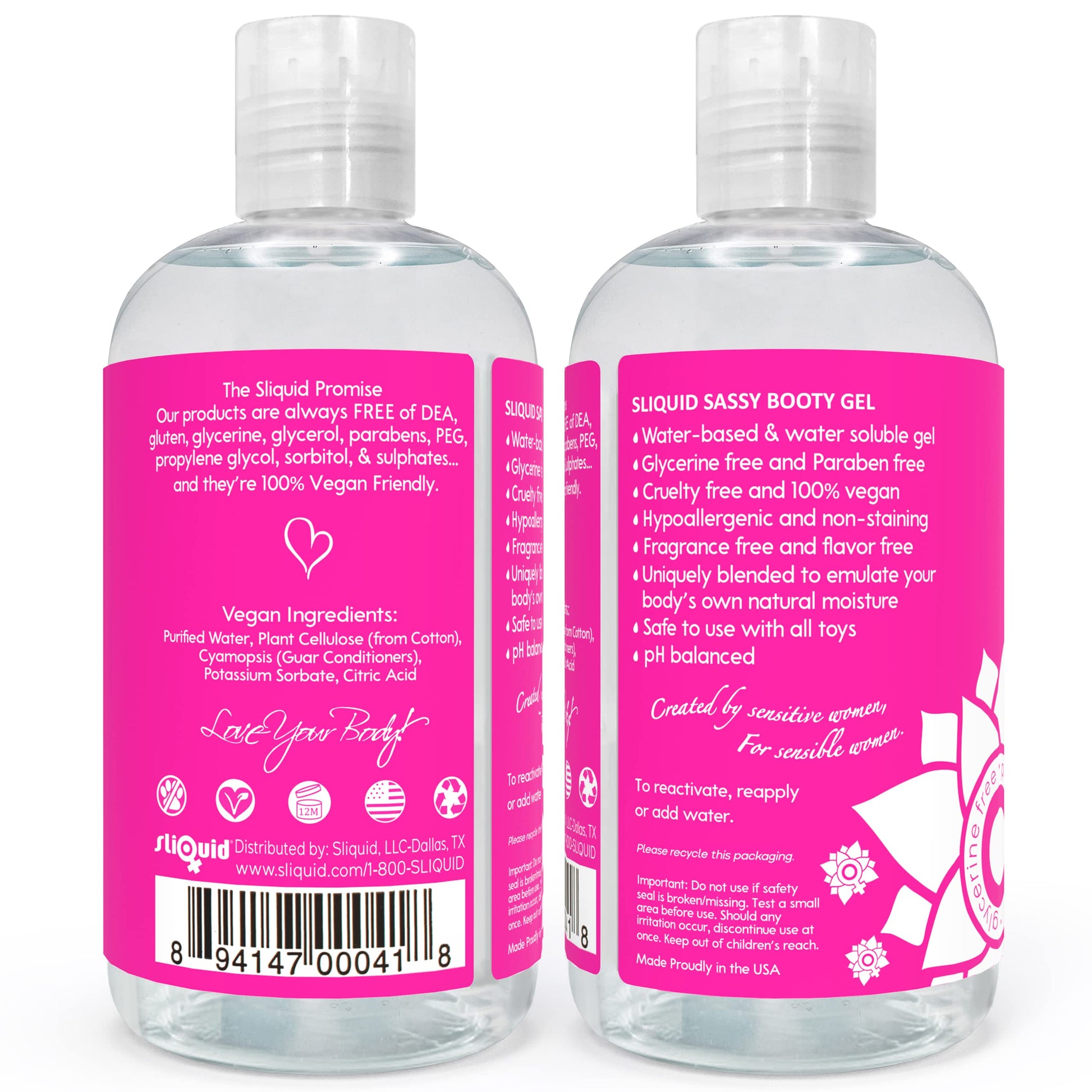Gel Lubricante Sliquid Naturals Sassy