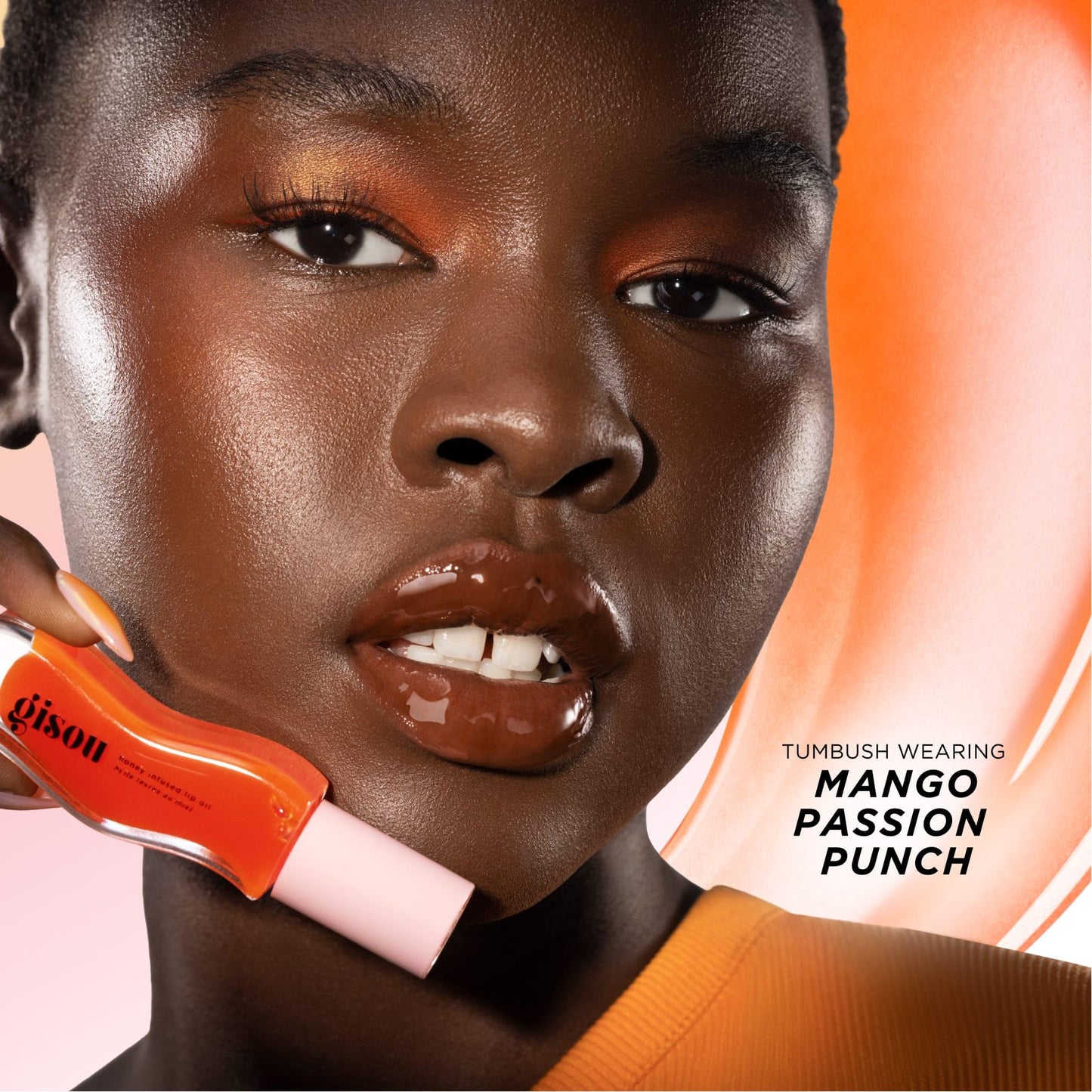 Honey infused Lip Oil (Mango Passion Punch, Pequeño) Gisou