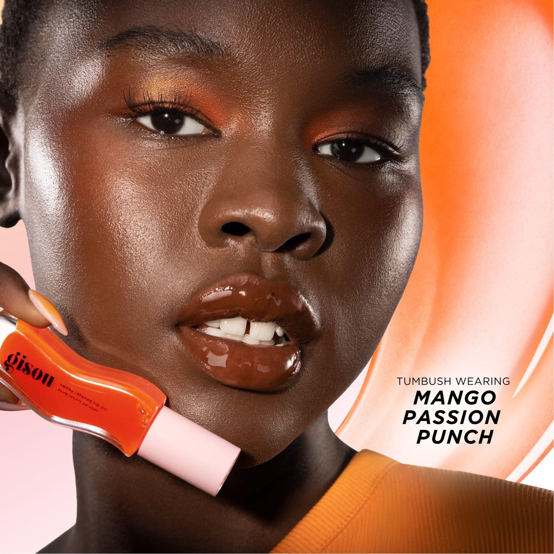 Honey infused Lip Oil (Mango Passion Punch, Pequeño) Gisou