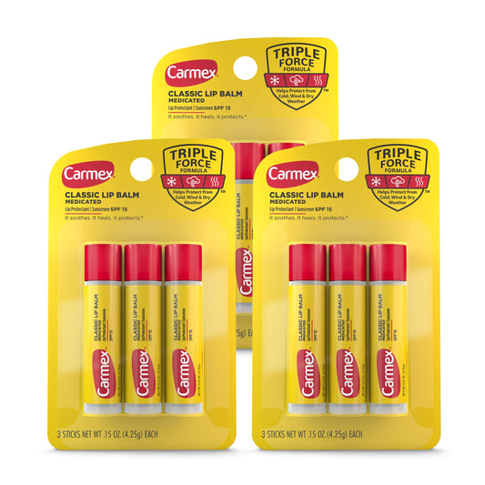 Carmex Palo clásico – Parent, 9 unidades