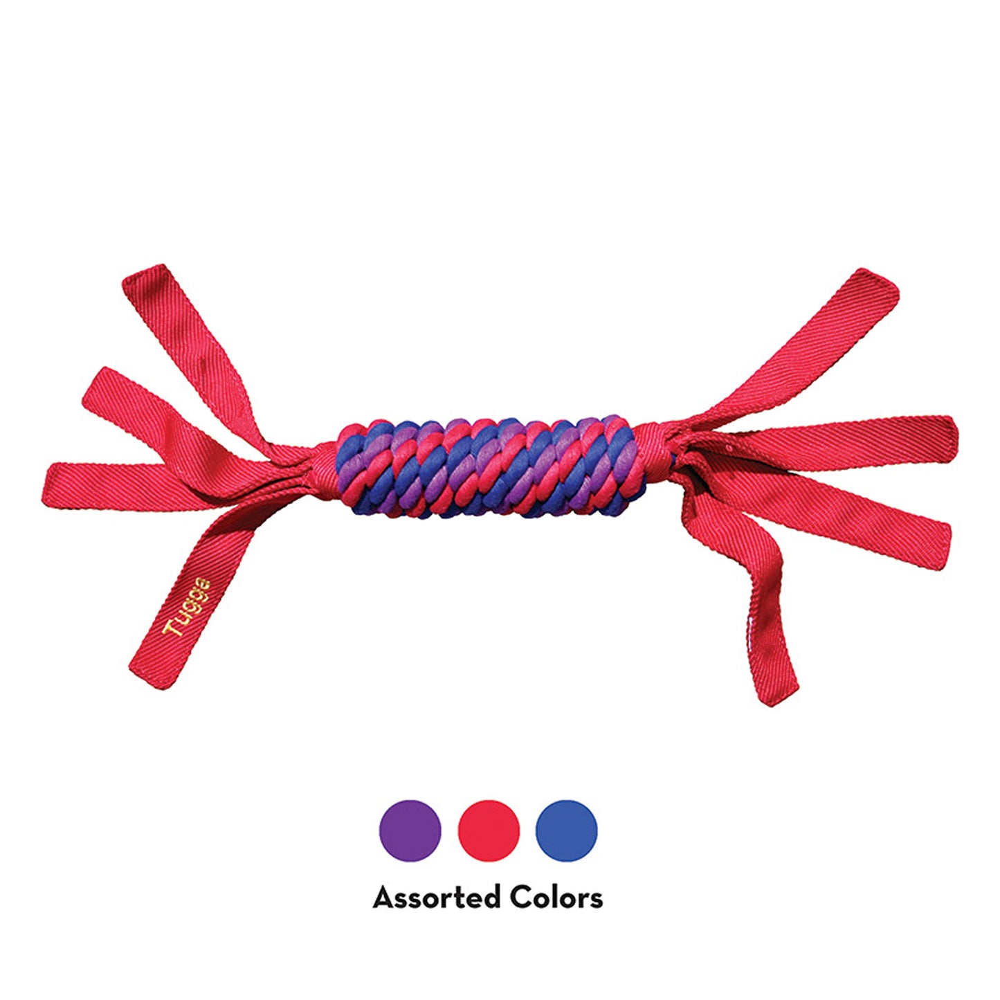 KONG Tugga Wubba Dog Toy, Colors Vary, Variados, Pequeño