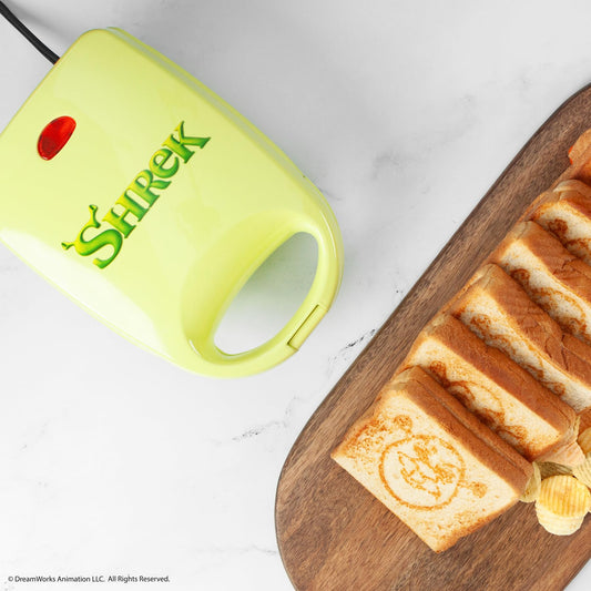 Sandwichera Uncanny Brands Shrek Pequeño Aparato de Cocina