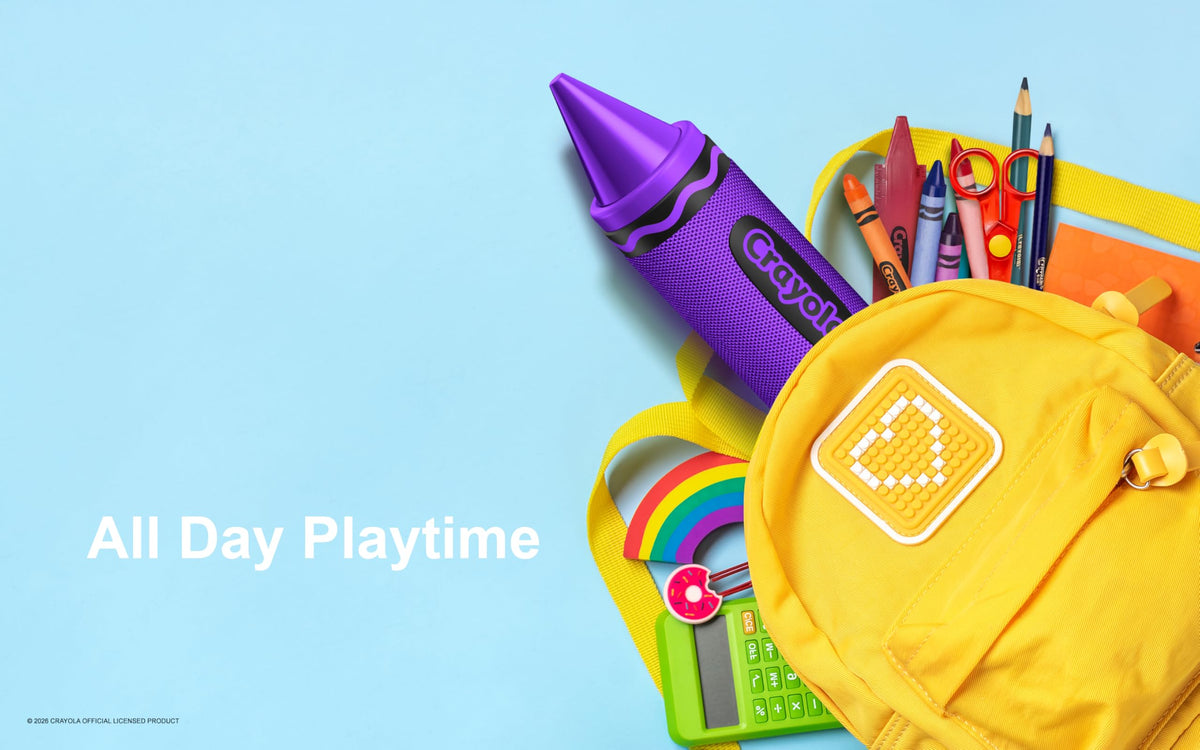Altavoces Bluetooth Crayola Inalámbricos en Forma de Crayón con Sonido HD para Niños