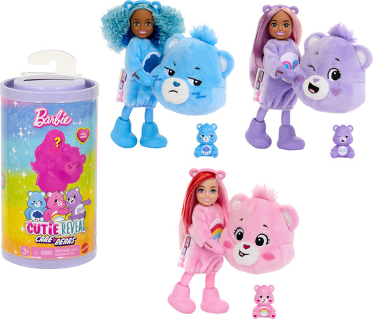 Barbie Surtido Sorpresa Cutie Reveal Muñeca Chelsea Ositos Cariñositos Sorpresa para niñas de 3 años en adelante