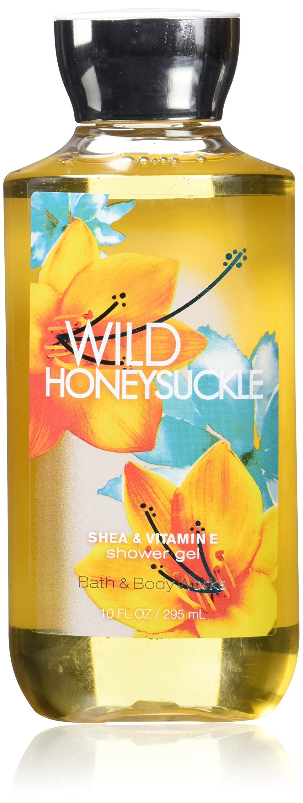 Bath & Body Works Shea & Vitamin E Shower Gel Wild Honeysuckle
