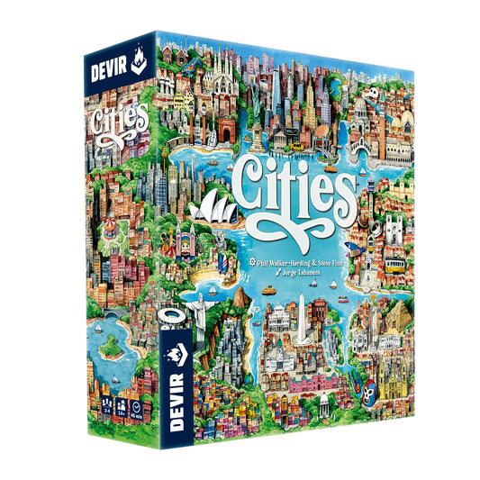 Devir Cities Juego De Mesa en Español